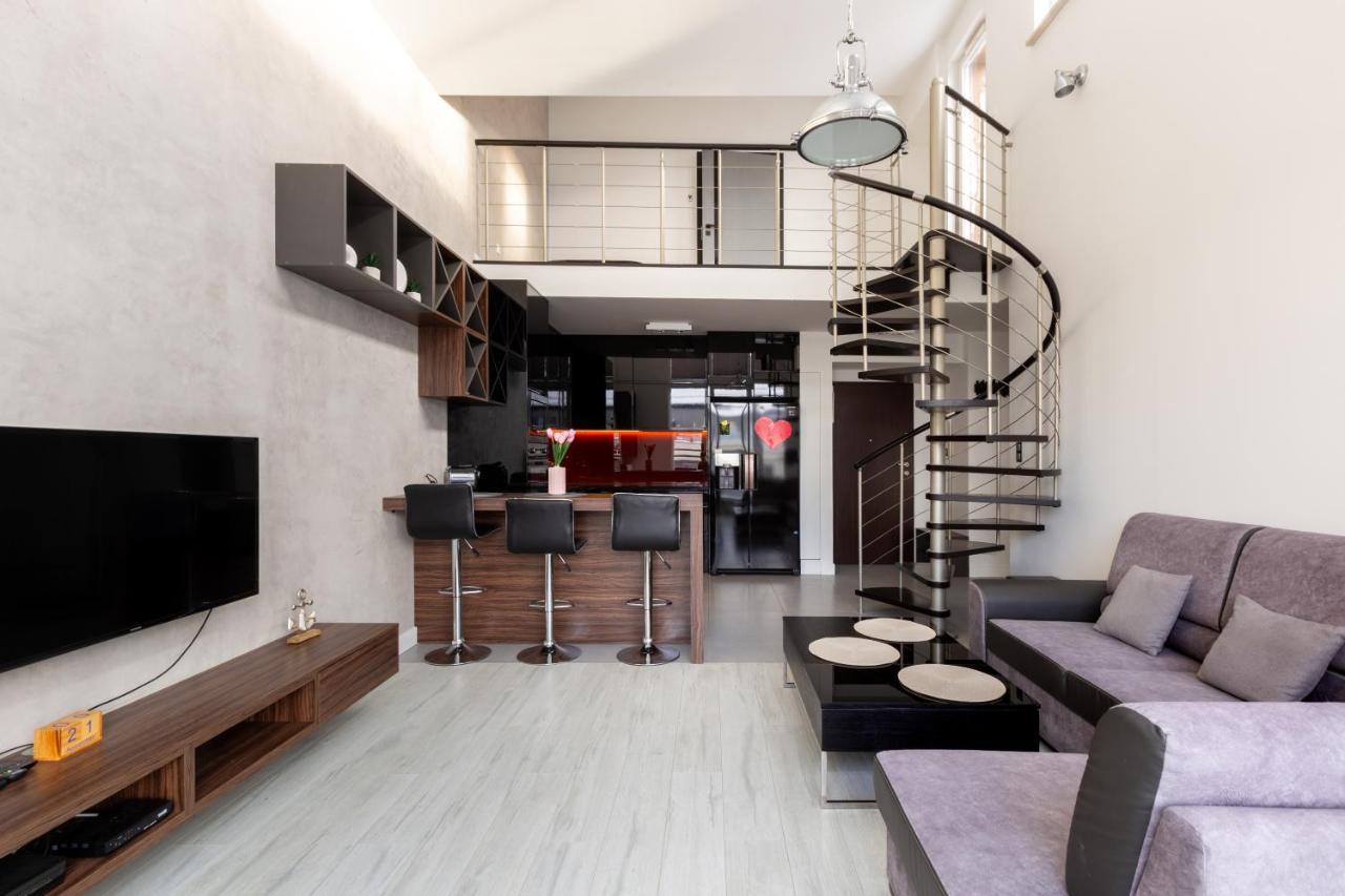 Janki Bryla Two-Level Apartment Gdynia Eksteriør bilde